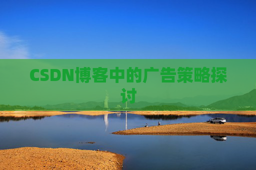 CSDN博客中的广告策略探讨